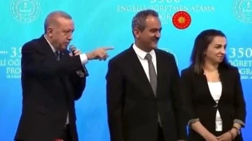 Erdoğan'dan engelli &ouml;ğretmen atamasında skandal s&ouml;zler
