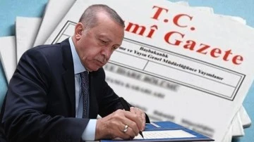 Erdoğan&rsquo;dan gece yarısı atama ve g&ouml;revden alma kararları
