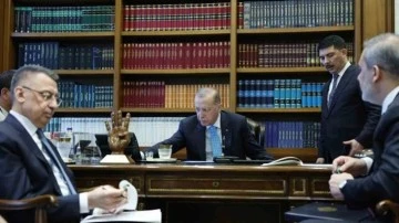 Erdoğan'dan rahatsızlığının ardından ilk g&ouml;r&uuml;nt&uuml;