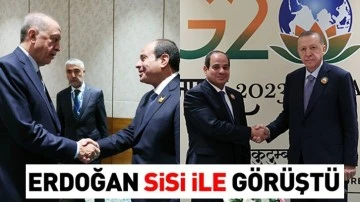Erdoğan 'darbeci ve zalim' Sisi ile görüştü!