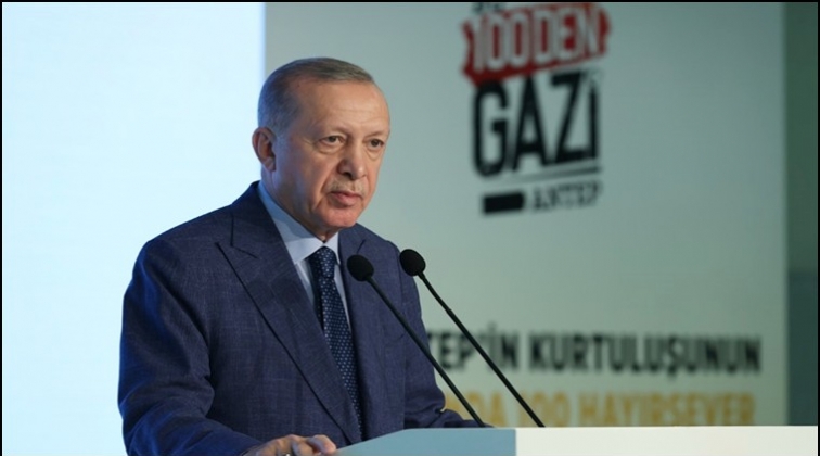 Erdoğan, Gaziantep&rsquo;in hayırseverlerini ağırladı...