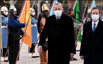 Erdoğan, Herzog'u ağırladı...