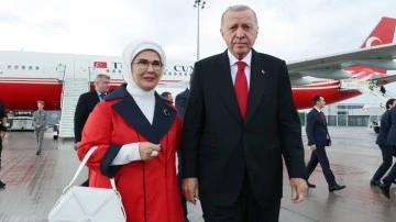 Erdoğan, Hollanda maçı için Almanya'ya gitti