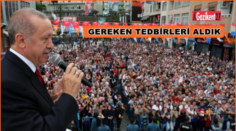 Erdoğan: Hukukun dışına asla &ccedil;ıkamayız