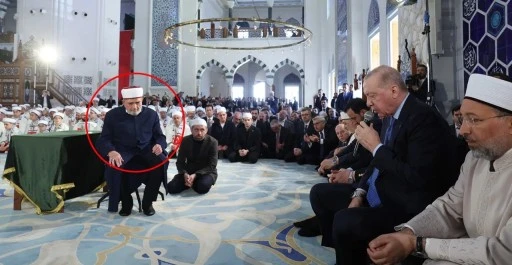 Erdoğan icazet merasiminde Kur'an okudu...