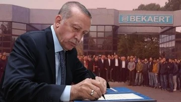 Erdoğan iki fabrikada grev erteledi!