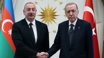Erdoğan ile Aliyev bir araya geldi
