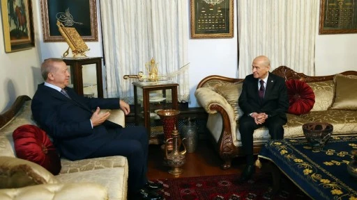Erdoğan ile Bahçeli ‘Çatlak’ tartışmalarının ardından buluştu