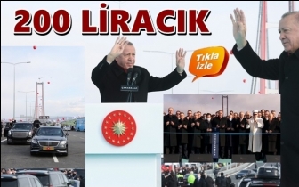 Erdoğan: İlk bir hafta ücretsiz sonra 200 liracık!