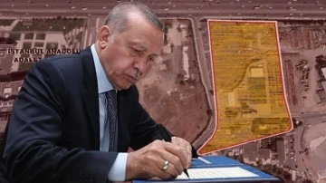 Erdoğan imzaladı: İBB arazisinde dev rant planı!