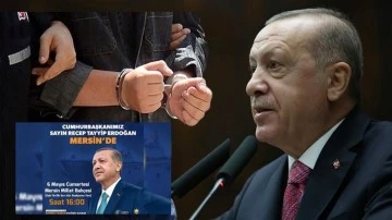 Erdoğan’ın afişine bıyık yapan 16 yaşındaki çocuk tutuklandı