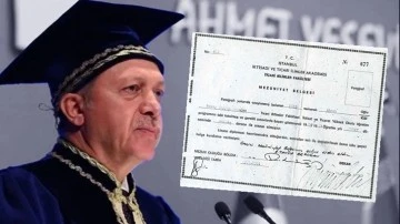 Erdoğan'ın diploması hakkında bir başvuru daha...