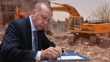 Erdoğan'ın imzasıyla Kentsel Dönüşüm Başkanlığı kuruldu