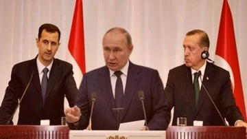 Erdoğan'ın Suriye'de &uuml;&ccedil;l&uuml; g&ouml;r&uuml;şme &ouml;nerisine Rusya'dan onay