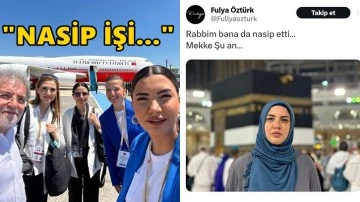 Erdoğan'ın uçağıyla gitti, bedava Umre yaptı!