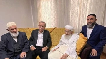 Erdoğan, İsmailağa Cemaati'ni ziyaret etti