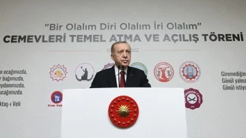 Erdoğan: K&uuml;lt&uuml;r ve Cemevleri Başkanlığı kurulacak!