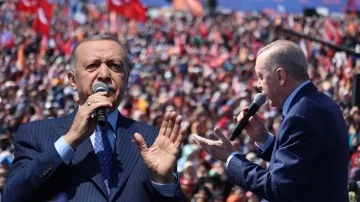 Erdoğan mitinge katılımı az bularak sitem etti!