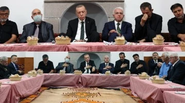 Erdoğan, muharrem ayı iftarına katıldı...