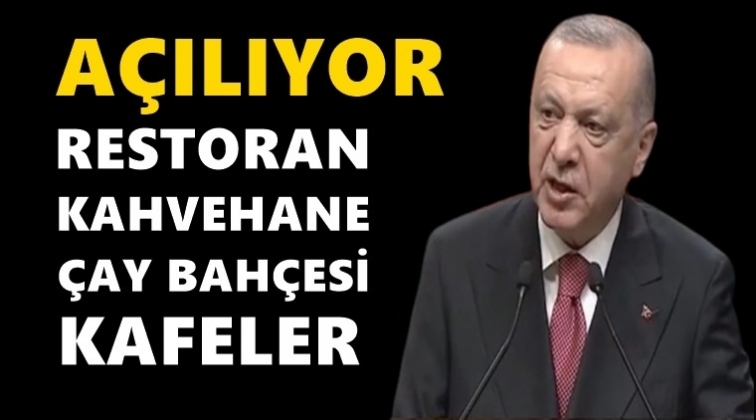 Erdoğan, normalleşme kararlarını a&ccedil;ıkladı...