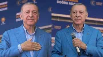 Erdoğan, Ordu mitinginde şarkı söyledi