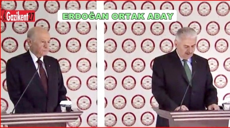 Erdoğan ortak aday