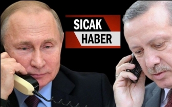 Erdoğan, Putin'le görüştü...