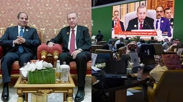 Erdoğan: Sisi'nin yaptığı gayretler takdire şayandır!