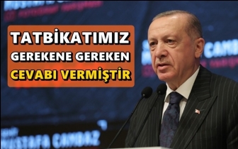 Erdoğan: Tatbikatımız&nbsp;hayırlı bir adım oldu!