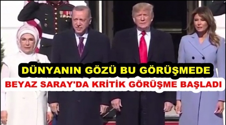 Erdoğan-Trump g&ouml;r&uuml;şmesi sona erdi
