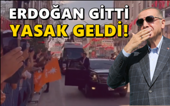 Erdoğan Van'dan gitti yasak geldi!