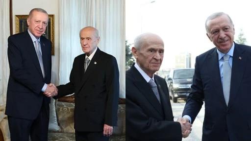 Erdoğan ve Bahçeli'den 3 ay sonra ilk görüşme...