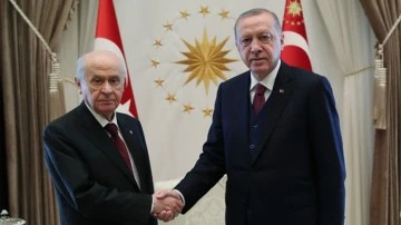 Erdoğan ve Bahçeli'den iki haftada ikinci görüşme