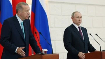 Erdoğan ve Putin'den 'Tahil Koridoru' açıklaması