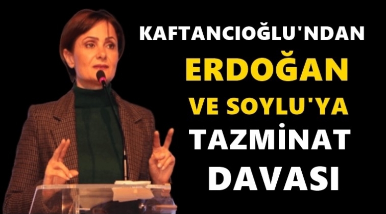 Erdoğan ve Soylu&rsquo;ya tazminat davası