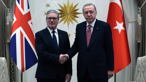 Erdoğan ve Starmer savaş uçağı için işbirliği anlaşması imzaladı