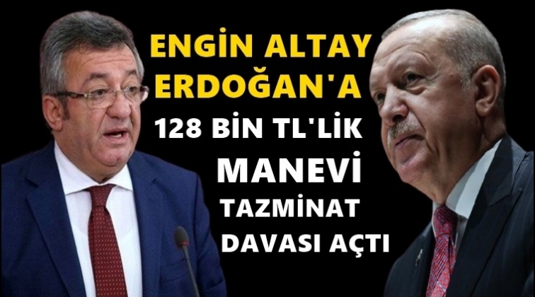 Erdoğan&rsquo;a 128 bin TL&rsquo;lik dava...