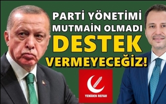 Erdoğan'a bir k&ouml;t&uuml; haber de Erbakan'dan!