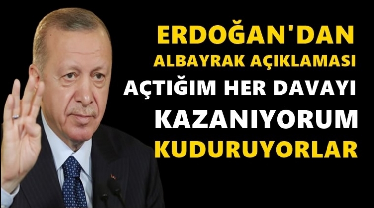 Erdoğan&rsquo;dan Albayrak a&ccedil;ıklaması