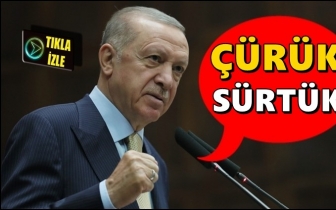 Erdoğan'dan Gezi eylemcilerine: S&uuml;rt&uuml;k!