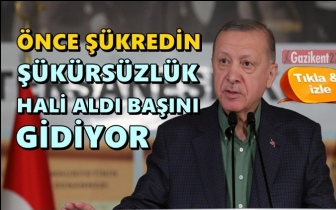 Erdoğan'dan iş&ccedil;ilere: &Ouml;nce ş&uuml;kredeceğiz...