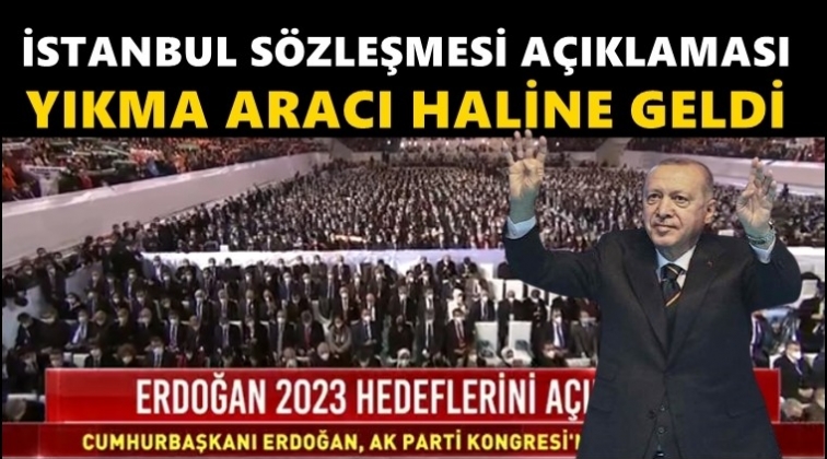 Erdoğan&rsquo;dan İstanbul S&ouml;zleşmesi a&ccedil;ıklaması