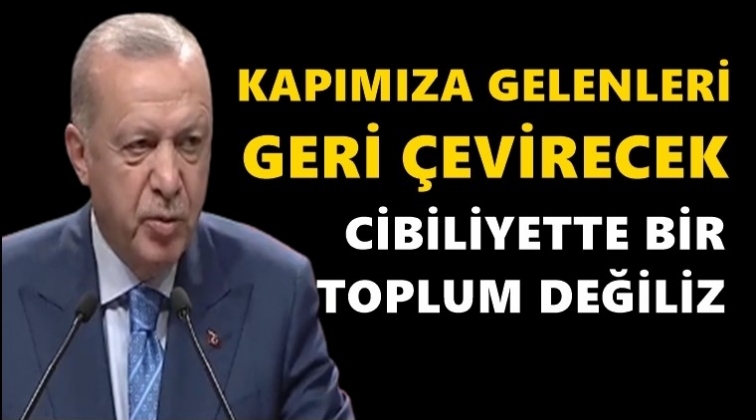 Kabine toplantısı sona erdi! Erdoğan'dan a&ccedil;ıklama...