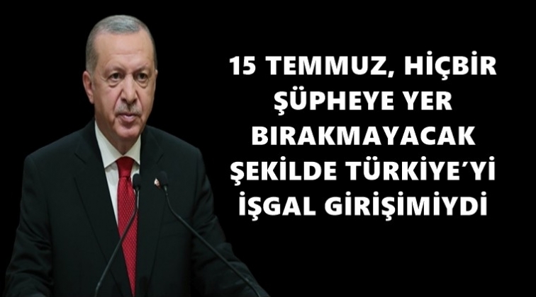 Erdoğan'dan 'Ulusa Sesleniş' konuşması