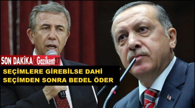 Erdoğan&rsquo;dan Yavaş&rsquo;a &lsquo;bedel &ouml;der&rsquo; a&ccedil;ıklaması