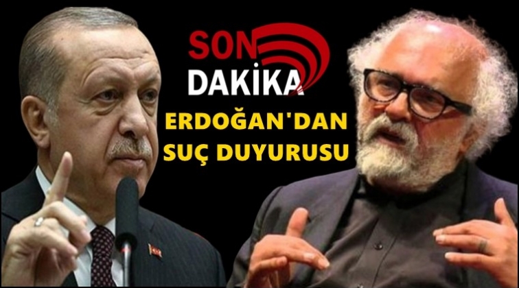 Erdoğan’dan Zarakolu hakkında suç duyurusu