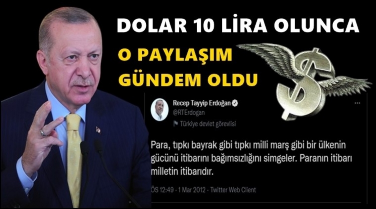 Erdoğan'ın 2012'deki paylaşımı gündem oldu!
