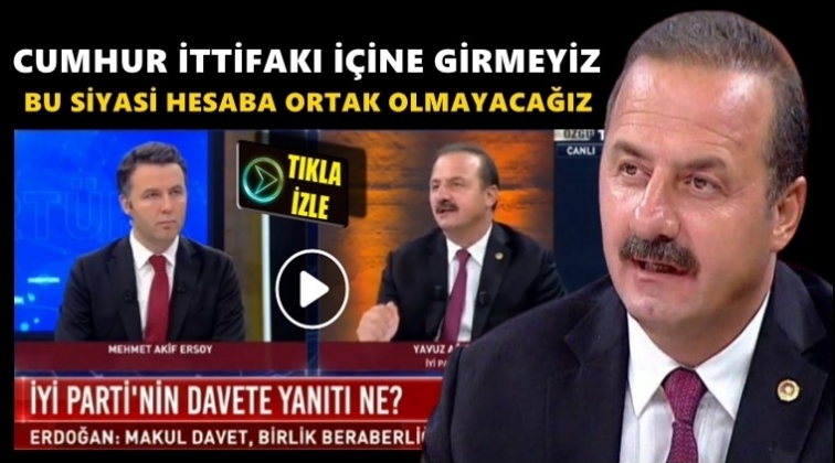 Erdoğan&rsquo;ın &ccedil;ağrısına İYİ Parti&rsquo;den yanıt