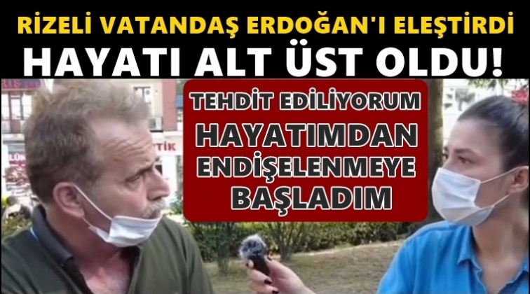 Erdoğan'ın hemşehrisi ekonomiyi eleştirince...