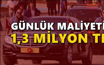 Erdoğan'ın koruma ordusuna 1,3 milyon TL